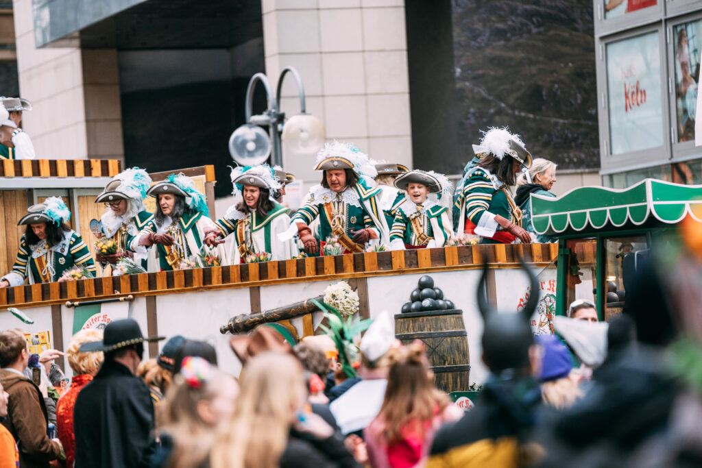 Jan von Werth Tribüne Rosenmontagszug